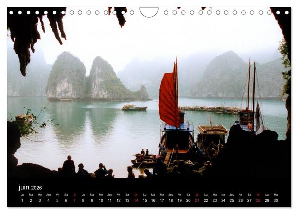 Produktbild: Vi&ecirc;t-Nam (Calendrier mural 2026 DIN A4 vertical), CALVENDO calendrier mensuel