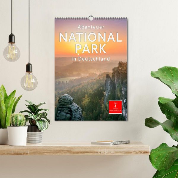 Produktbild: Abenteuer Nationalpark in Deutschland (Wandkalender 2026 DIN A3 hoch), CALVENDO Monatskalender