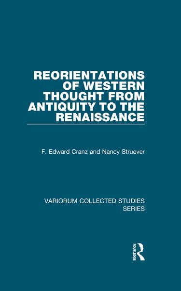 Produktbild: Reorientations of Western Thought from Antiquity to the Renaissance