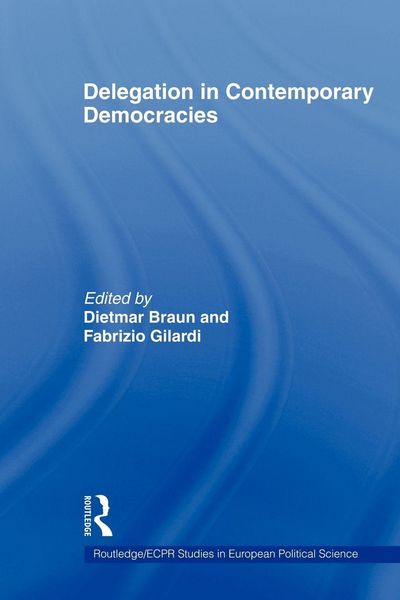 Produktbild: Delegation in Contemporary Democracies