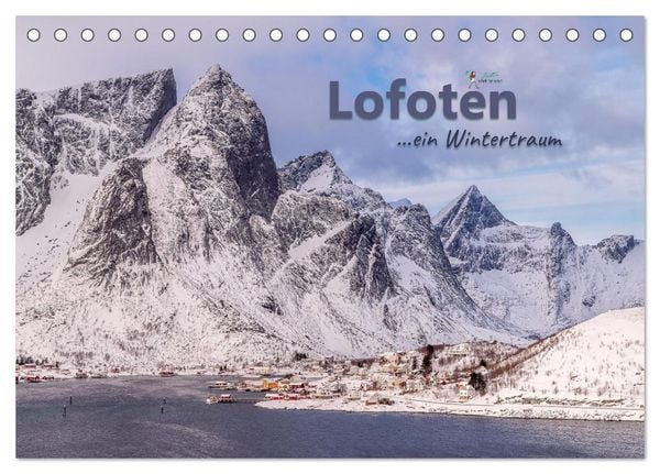 Produktbild: Lofoten ...ein Wintertraum (Tischkalender 2026 DIN A5 quer), CALVENDO Monatskalender