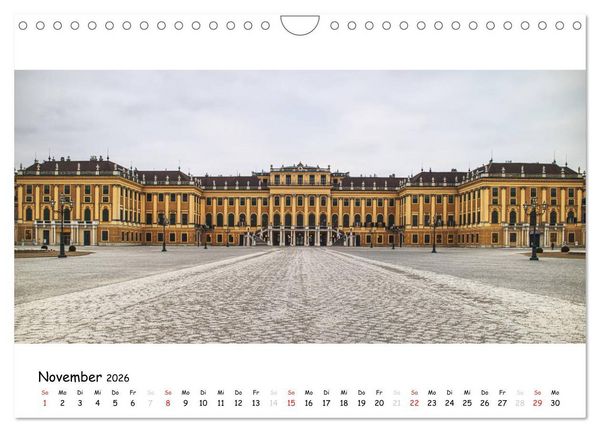 Produktbild: Wiener Eindr&uuml;cke (Wandkalender 2026 DIN A4 quer), CALVENDO Monatskalender