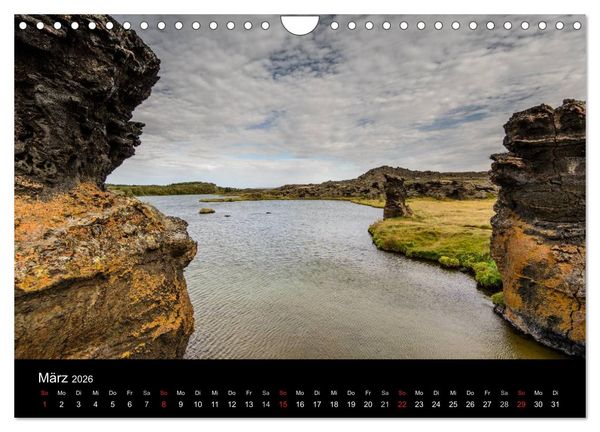 Produktbild: Faszination Island (Wandkalender 2026 DIN A4 quer), CALVENDO Monatskalender