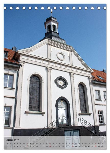Produktbild: Kirchen in D&uuml;sseldorf (Tischkalender 2026 DIN A5 hoch), CALVENDO Monatskalender