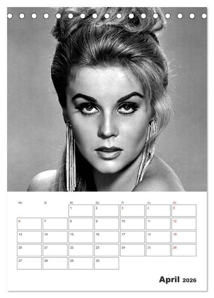 Produktbild: Filmstars. Unvergessene Diven (Tischkalender 2026 DIN A5 hoch), CALVENDO Monatskalender