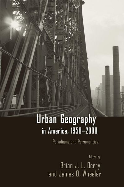 Produktbild: Urban Geography in America, 1950-2000