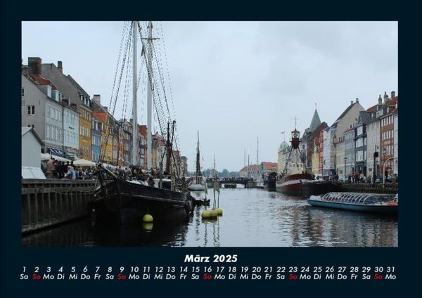Produktbild: Boote und Segelschiffe 2025 Fotokalender DIN A4
