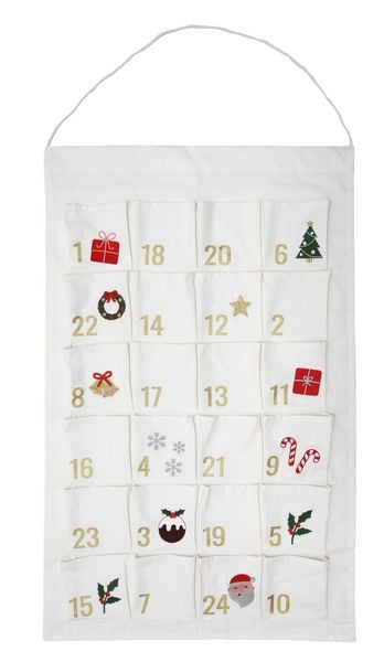 Produktbild: Adventskalender mit Stickerei