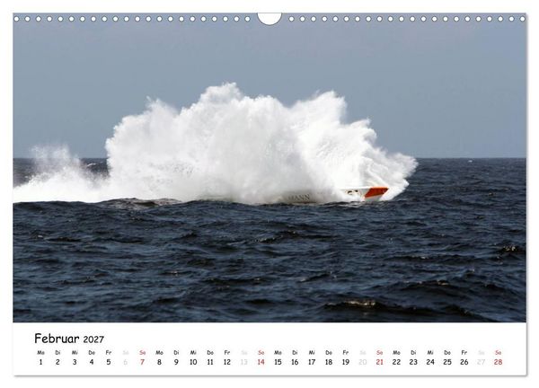 Produktbild: Offshore Powerboats (Wandkalender 2027 DIN A3 quer), CALVENDO Monatskalender
