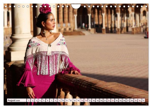 Produktbild: Feria de Abril (Wandkalender 2026 DIN A4 quer), CALVENDO Monatskalender