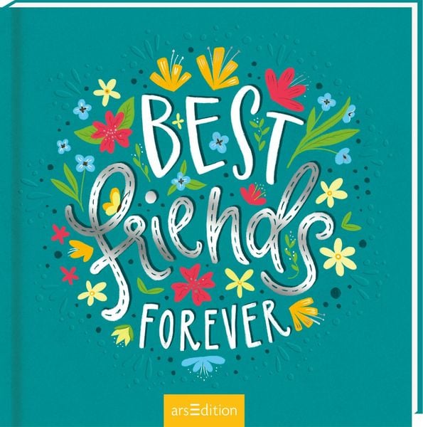 Produktbild: Freundebuch Best Friends Forever (Handlettering)