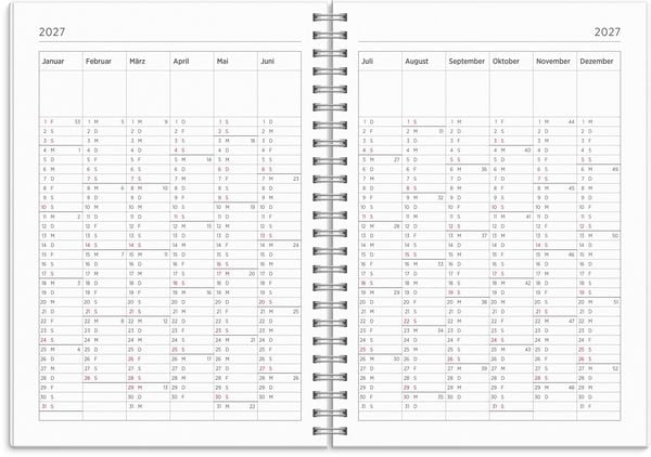 Produktbild: Kalender 26/27 Senator A5 Star