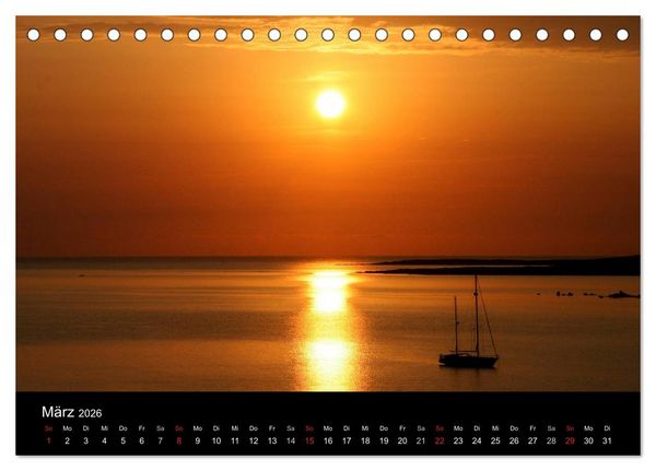 Produktbild: Sardinien 2026 (Tischkalender 2026 DIN A5 quer), CALVENDO Monatskalender