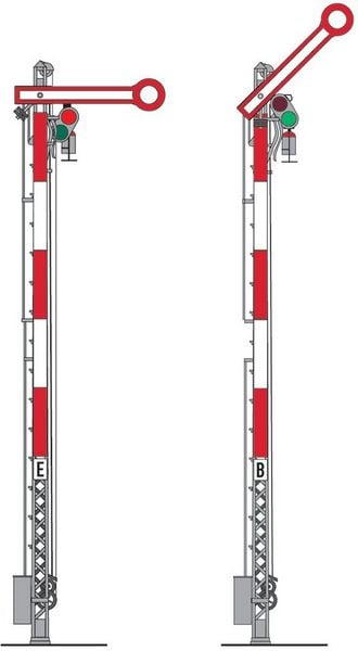 Produktbild: M&auml;rklin 70392 H0 Formsignal Hauptsignal Fertigmodell DB