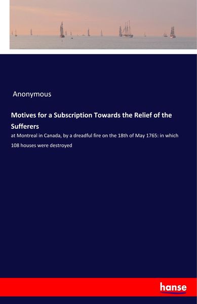 Produktbild: Motives for a Subscription Towards the Relief of the Sufferers