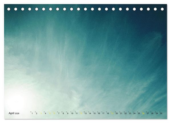 Produktbild: Tr&auml;umerei im Himmel (Tischkalender 2026 DIN A5 quer), CALVENDO Monatskalender
