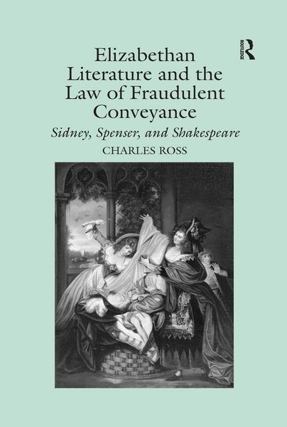 Produktbild: Elizabethan Literature and the Law of Fraudulent Conveyance