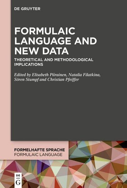 Produktbild: Formulaic Language and New Data