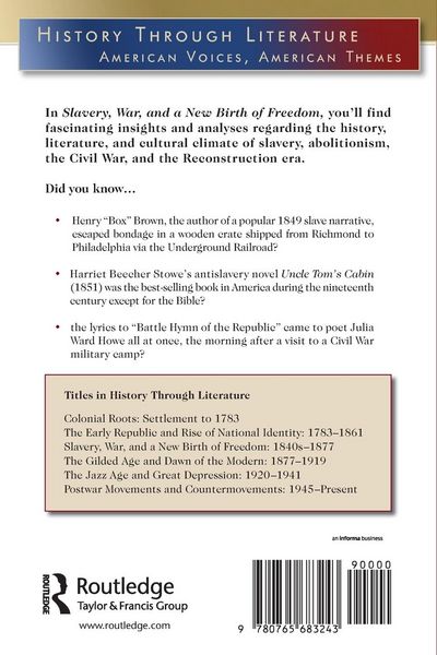 Produktbild: Slavery, War, and a New Birth of Freedom