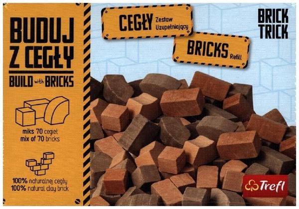 Produktbild: Nachf&uuml;llung Ziegel eckig und rund 70 St&uuml;ck