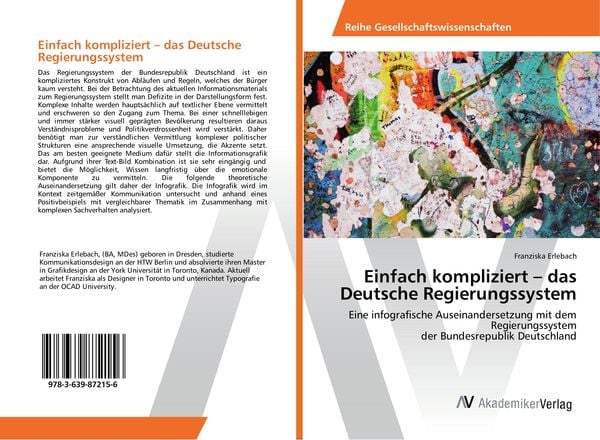 Einfach kompliziert - das Deutsche Regierungssystem, Taschenbuch von Franziska Erlebach, AV Akademikerverlag, 9783639872156