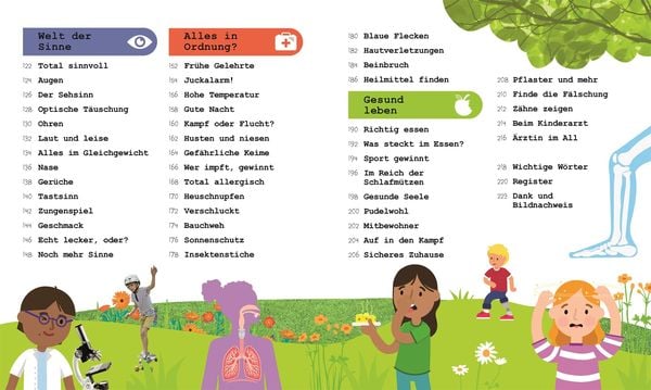 Wissen für Vorschulkids. Was weißt du über den Körper?