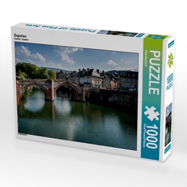 Produktbild: CALVENDO Puzzle Espalion | 1000 Teile Lege-Gr&ouml;&szlig;e 64x48cm Foto-Puzzle f&uuml;r gl&uuml;ckliche Stunden