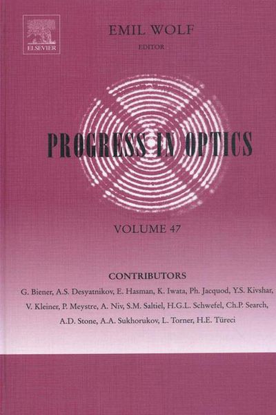 Produktbild: Progress in Optics
