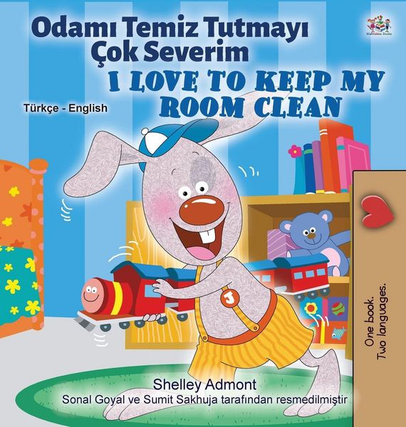 Produktbild: I Love to Keep My Room Clean (Turkish English Bilingual Book for Kids)