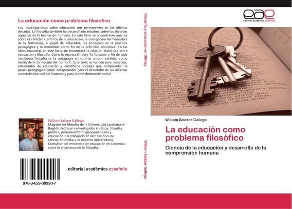 Produktbild: La educaci&oacute;n como problema filos&oacute;fico