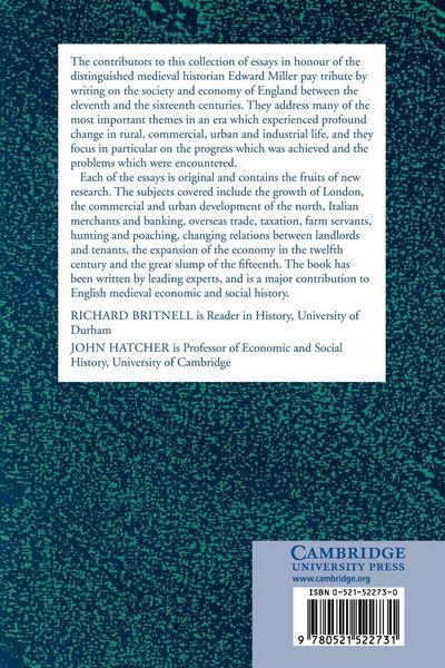 Produktbild: Progress and Problems in Medieval England