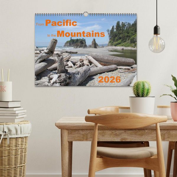 Produktbild: From Pacific to the Mountains 2026 (Wall Calendar 2026 DIN A3 landscape), CALVENDO 12 Month Wall Calendar