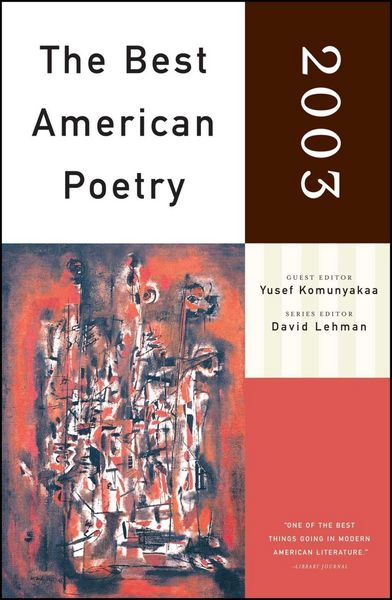 Produktbild: The Best American Poetry 2003