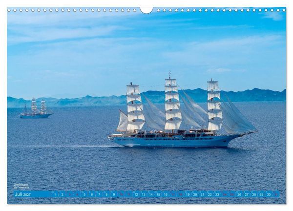 Produktbild: Hochseeschiffe (Wandkalender 2027 DIN A3 quer), CALVENDO Monatskalender
