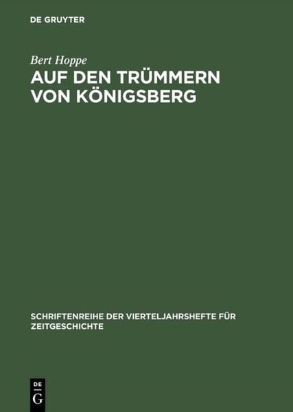 Produktbild: Auf den Tr&uuml;mmern von K&ouml;nigsberg