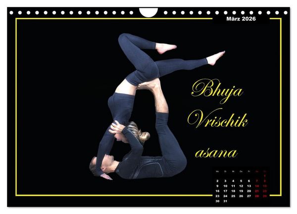 Produktbild: Yoga - Asana (Wandkalender 2026 DIN A4 quer), CALVENDO Monatskalender