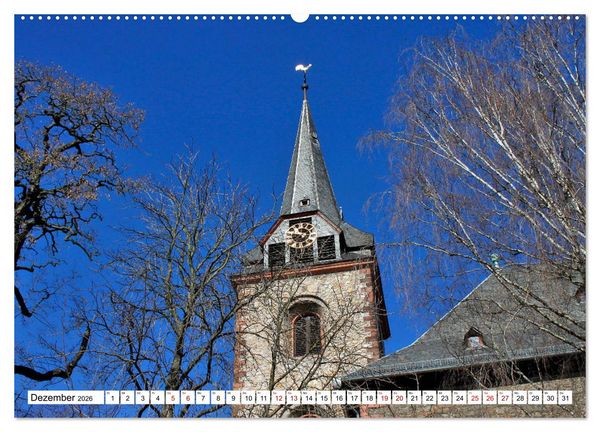 Produktbild: Fl&ouml;rsheim am Main vom Frankfurter Taxifahrer Petrus Bodenstaff (Wandkalender 2026 DIN A2 quer), CALVENDO Monatskalender