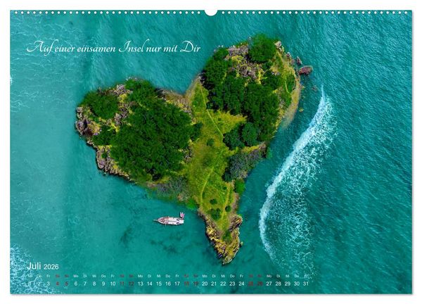 Produktbild: Emotionale Herzensdinge (hochwertiger Premium Wandkalender 2026 DIN A2 quer), Kunstdruck in Hochglanz