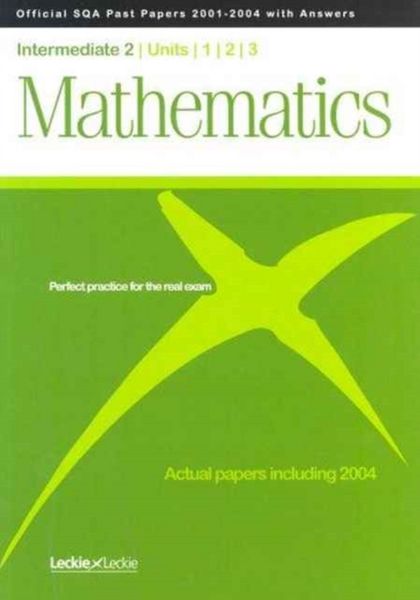 Produktbild: Maths Intermediate 2 U123 SQA Past Papers