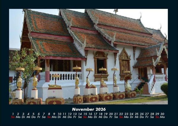 Produktbild: Tempel 2026 Fotokalender DIN A4