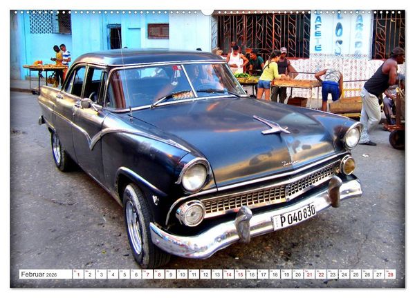 Produktbild: FAIRLANE '55 (hochwertiger Premium Wandkalender 2026 DIN A2 quer), Kunstdruck in Hochglanz