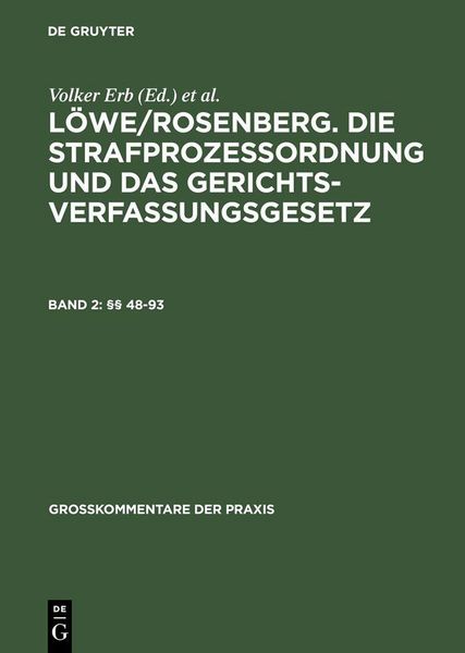 Produktbild: &sect;&sect; 48-93