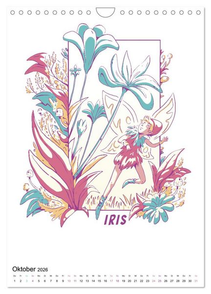 Produktbild: Wunderwelt der Blumen (Wandkalender 2026 DIN A4 hoch), CALVENDO Monatskalender