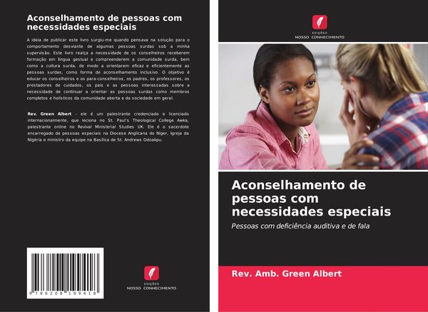 Produktbild: Aconselhamento de pessoas com necessidades especiais