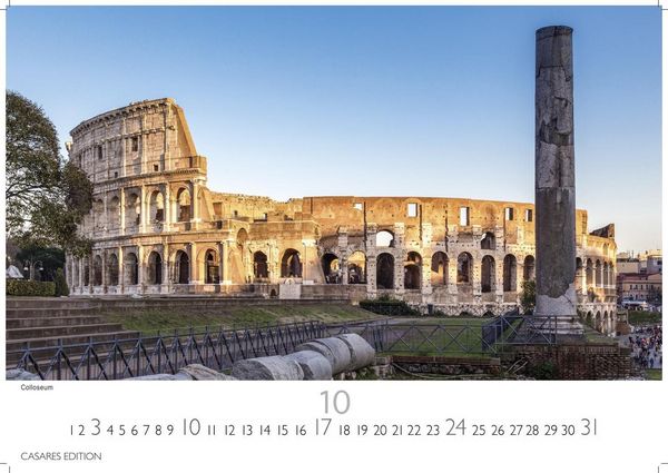 Produktbild: Rom Kalender 2027 &ndash; Wandkalender | Fotokalender Italien 35x50cm - mit 12 beeindruckenden Motiven der ewigen Stadt