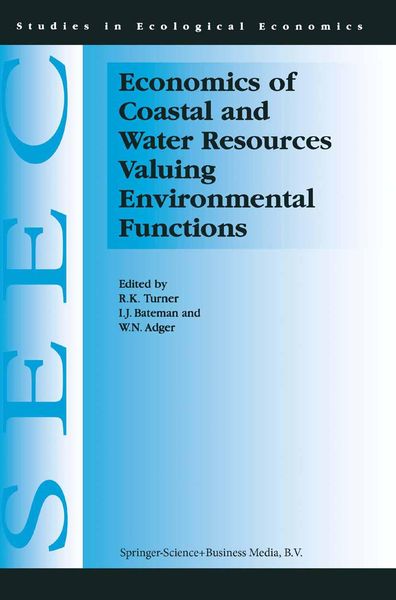 Produktbild: Economics of Coastal and Water Resources: Valuing Environmental Functions