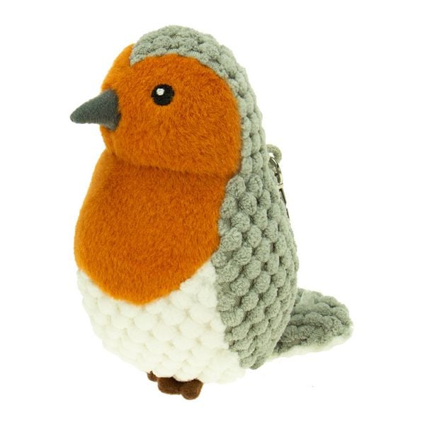 Produktbild: TR&Ouml;TSCH - Unsere Vogelwelt Pl&uuml;sch-Rotkehlchen 12 cm mit Karabiner