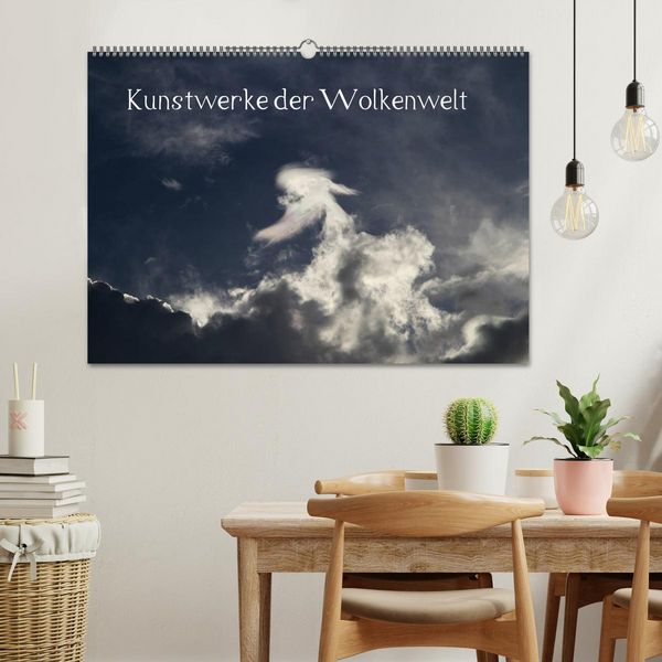 Produktbild: Wolken-Kunstwerke (Wandkalender 2026 DIN A2 quer), CALVENDO Monatskalender
