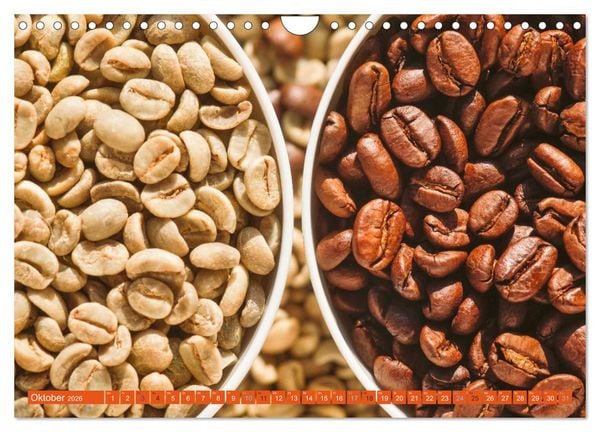 Produktbild: Kaffee (Wandkalender 2026 DIN A4 quer), CALVENDO Monatskalender