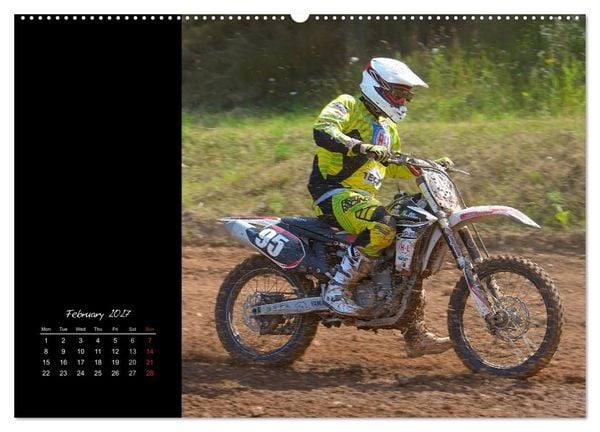Produktbild: Motocross - MX UK-Version (High Quality Premium Wall Calendar 2027 DIN A2 landscape),CALVENDO 12 Month Wall Calendar